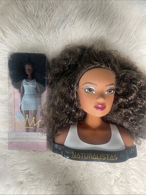 Naturalists Styling Head and Liya be proud of your crown Doll
